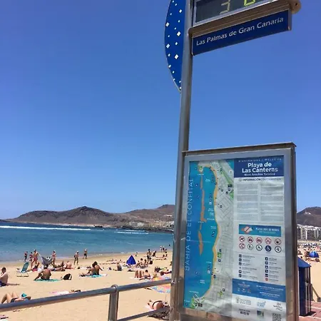 Apartamento Primera Línea Playa De Canteras
